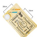 Ver imagem 2 de Kit Tabua Frios com Pote e garfinhos (Natural)