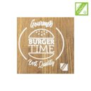 Ver imagem 2 de Tabua de Madeira Pinus Para Servir Hamburguer