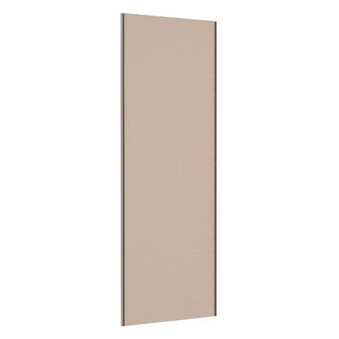 Porta de Correr Closet 80cm com Puxador Perfil Champagne sem Kit Ferragem Prime Luciane Móveis