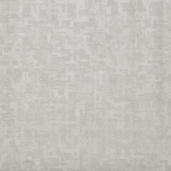 Papel de Parede Importado Vinílico Textura Geométrico Cinza - 2