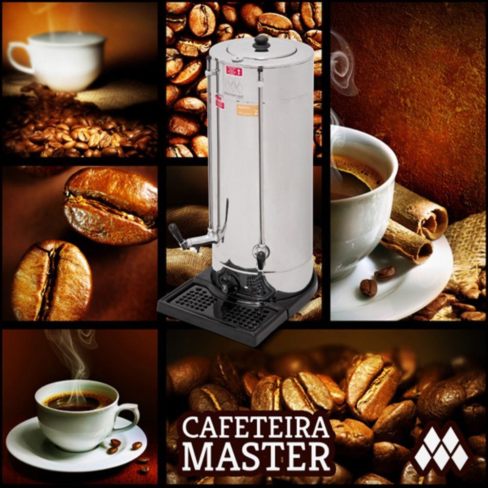 Cafeteira Elétrica Industrial 04 Litros Master 220v Marchesoni - Marchesoni - 2