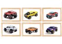 Ver imagem 1 de Kit Quadro Infantil Caminhonete Pickup 4x4 Carros Transporte Decorativo Quarto Menino Criança Enxova
