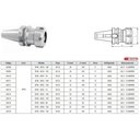 Ver imagem 6 de Porta Pinça Er Modelo Bt50 - Er25-70 - Hqt - Mas 403 Bt