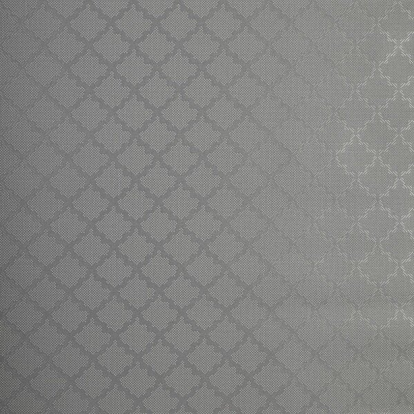 Papel de Parede Importado Texturizado Geométrico Cinza - 2