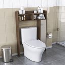 Ver imagem 3 de Armário de Banheiro para Vaso Sanitário com 1 Porta Multimóveis CR10165 Mumbai/Arenas
