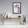 Quadro Poster do Filme Dirty Dancing 33x24cm - com Vidro:madeira Preta - 2