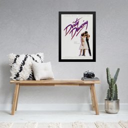 Quadro Poster do Filme Dirty Dancing 33x24cm - com Vidro:madeira Preta - 2 Quadro Poster do Filme Dirty Dancing 33x24cm - com Vidro:madeira Preta - 2