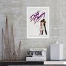 Quadro Poster do Filme Dirty Dancing 33x24cm - com Vidro:madeira Preta - 1