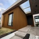 Ver imagem 3 de Painel Ripado Externo em Placa 21,9x290cm (9,52m²) WPC Marrom/Teak a Casa Grassi