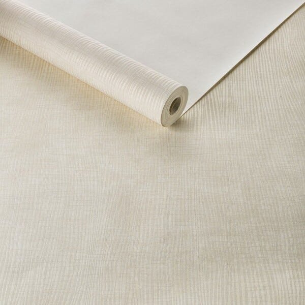 Papel de Parede Importado Tnt Texturizado Off White Luxo - 3