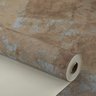 Papel de Parede Importado Lavável Textura Pátina Azul/marrom - 3