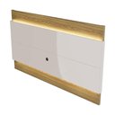Ver imagem 3 de Painel para Tv New Lincoln 240 Cm - Freijó C/ Off White Gloss