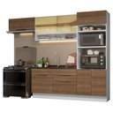 Ver imagem 3 de Armário de Cozinha Completa 270cm Branco/Rustic Stella Madesa 09