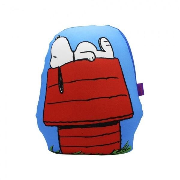 Almofada Snoopy formato 33x33 cm - Snoopy Sob controle - 1