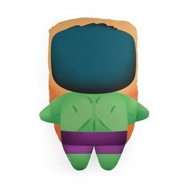 Almofada Formato Cute Hulk - 2