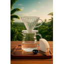 Ver imagem 3 de Kit Cafeteira em Acrílico V60-02 - Daysbrasil