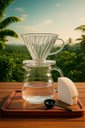 Ver imagem 3 de Kit Cafeteira em Acrílico V60-02 - Daysbrasil