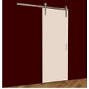 Ver imagem 1 de Porta de Correr Lisa C/ Fundo Primer Branco Kit Aparente 210x82