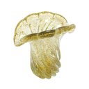 Ver imagem 1 de Vaso Murano Cannaregio Incolor e Dourado G