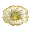 Ver imagem 2 de Vaso Murano Cannaregio Incolor e Dourado G