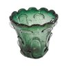 Vaso Murano Castello III Verde e Dourado G - 1