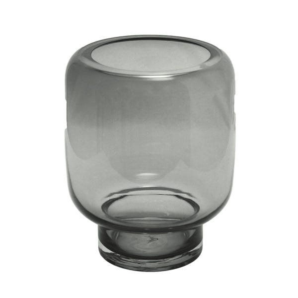Vaso Decorativo em Vidro Fumê M - 1