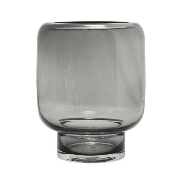 Vaso Decorativo em Vidro Fumê M - 2