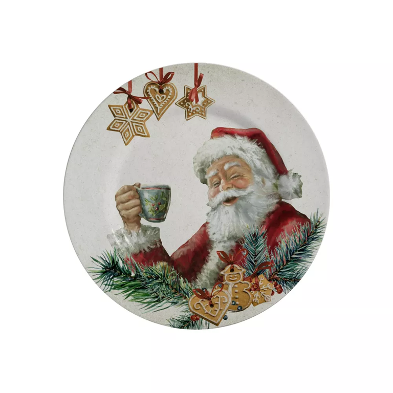 Prato Sobremesa Gingerbread Alleanza 6 Peças Prato Sobremesa Gingerbread Alleanza 6 Peças