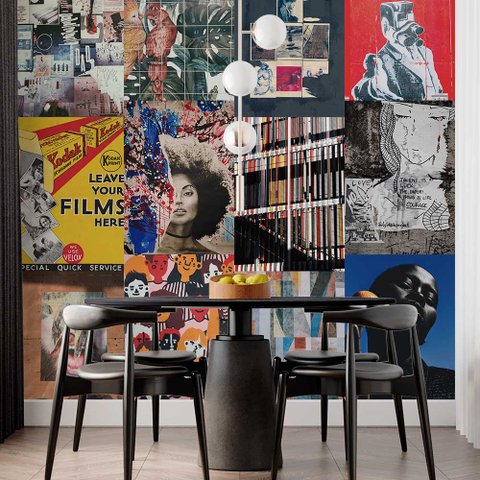 Kit de Cartazes Lambe Lambe Adesivo Urban 2