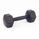 Ver imagem 1 de Halter Sextavado de Ferro Fundido Pintado - 7 Kg