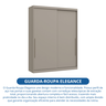 Guarda-roupa Casal 2 Portas Elegance - 8
