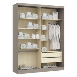 Guarda-roupa Casal 2 Portas Elegance - 4