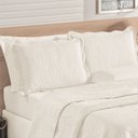 Ver imagem 2 de Colcha Queen Bouti dupla Face 03 Peças - Branca