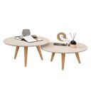 Ver imagem 2 de Kit Mesas Centro Off White