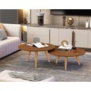 Ver imagem 1 de KIT MESAS CENTRO MADEIRADO