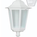 Ver imagem 2 de Arandela Branca Luminária Parede 37cm Lâmpada E27 Bivolt Dital Grega Colonial