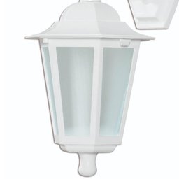 Arandela Branca Luminária Parede 37cm Lâmpada E27 Bivolt Dital Grega Colonial - 2 Arandela Branca Luminária Parede 37cm Lâmpada E27 Bivolt Dital Grega Colonial - 2
