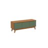 Rack Kappesberg 3 Portas Canela/verde 136cm - 5