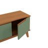 Rack Kappesberg 3 Portas Canela/verde 136cm - 3
