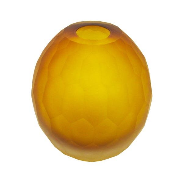 Vaso de Cristal Fosco Ambar Short - 2