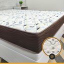 Ver imagem 6 de Cama Box + Colchão de Casal Ortobom D45 Iso 150 138x188x53cm Preto