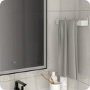 Ver imagem 2 de Porta Toalha Rosto Ventosa Suporte Banheiro Branco Elg