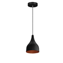 Ver imagem 1 de Pendente Gota Preto Fosco Cobre Interno