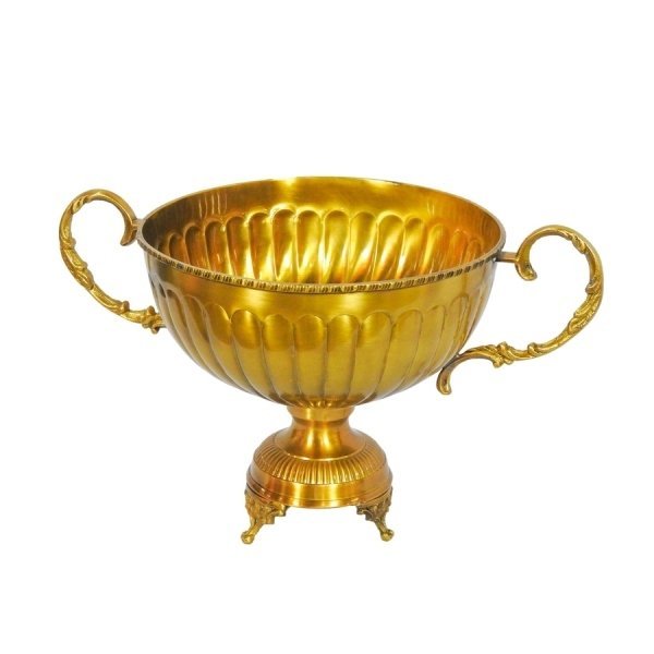 Centro de Mesa om Pedestal Gold Queen - 3
