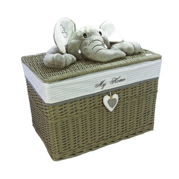 Baú Decorativo Infantil Elefante - 2