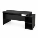 Ver imagem 4 de Mesa de Escritório Diretor Executiva 165x70cm com Armário, Gaveta com Fechadura, 2 Prateleiras