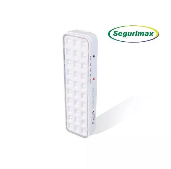 Luminária de Emergência 30 leds - Segurimax - 1