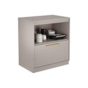 Ver imagem 3 de Balcão 1 Porta 1 Gaveta Essence 80cm 100% Mdf - Itatiaia Fendi