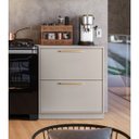 Ver imagem 4 de Balcão 1 Porta 1 Gaveta Essence 80cm 100% Mdf - Itatiaia Fendi