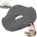 Ver imagem 1 de Almofada Ortopedica Ergonomica Cadeira Lombar Alivia Dores Corpo Coccix Coluna Confortavel Escritori